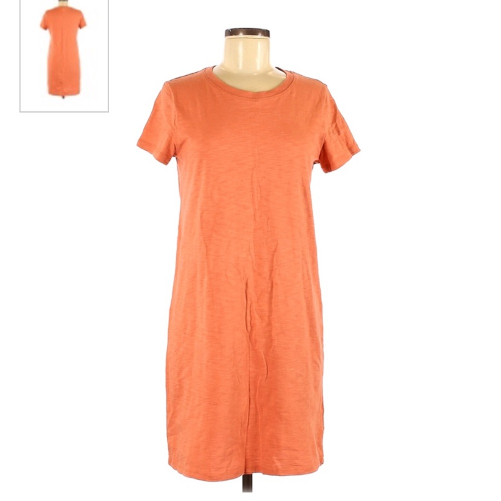 Universal Threads - orange shift dress M